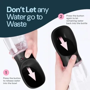 MalsiPree Leakproof Portable Dog Water Bottle for Travel