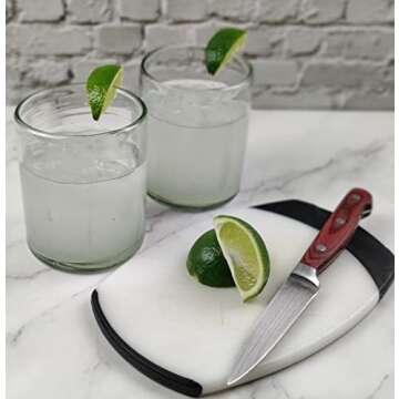 Hand Blown Mexican Tumblers - Artisan Glassware Set