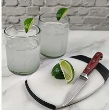 Hand Blown Mexican Tumblers - Artisan Glassware Set