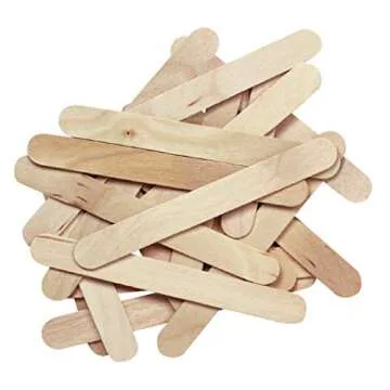 Creativity Street Premium Wood Craft Sticks, 1000 Count, Natural Non-Toxic