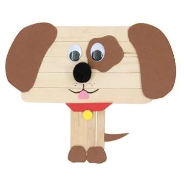 Creativity Street Premium Wood Craft Sticks, 1000 Pack