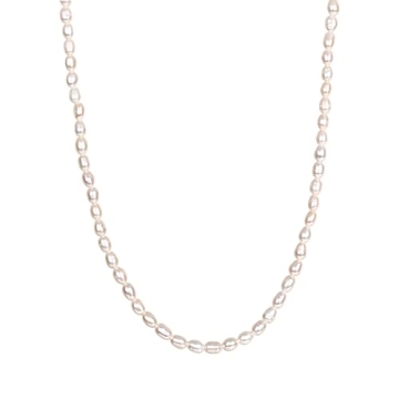 PAVOI 14K Gold Plated Freshwater Pearl Necklace: Dainty Elegance for Any Occasion