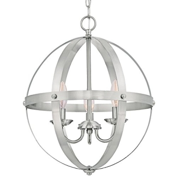 Westinghouse Brushed Nickel 3-Light Ceiling Chandelier