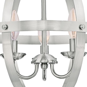 Westinghouse Brushed Nickel 3-Light Ceiling Chandelier