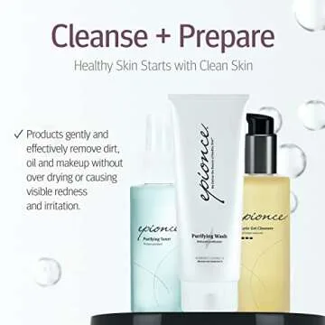 Epionce Milky Lotion Cleanser - Face Wash & Makeup Remover for Dry & Sensitive Skin, Non-Foaming Hydrating Facial Cleanser, Dermatologist Skincare