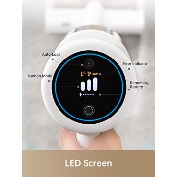 dreame Cordless Vacuum Cleaner, P10 Pro Vacuum Cleaner with 22Kpa Powerful Suction, 2 in 1 Lightweight Stick Vacuum for Hard Floor Pet Hair