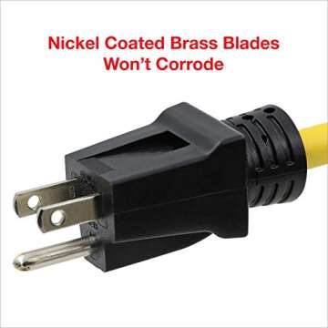 Heavy Duty Outdoor Extension Cord - Weather Resistant & Reliable