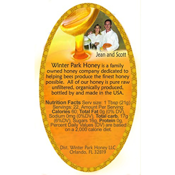 Pure Raw Tupelo Honey | Winter Park Honey Delight
