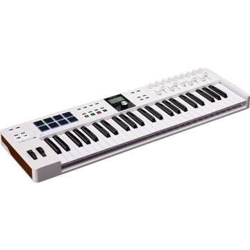 Arturia KeyLab Essential mk3 — 49 Key USB MIDI Keyboard Controller with Analog Lab V Software Included