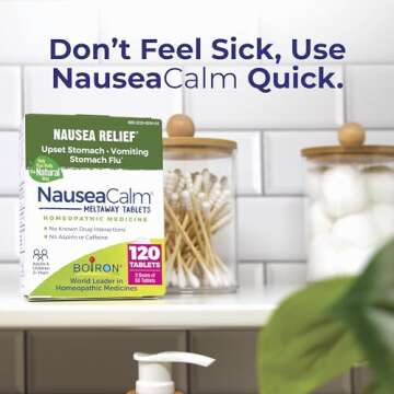 Relief for Upset Stomach and Motion Sickness - Boiron NauseaCalm