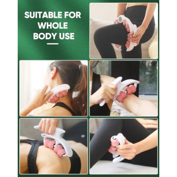 Cellulite Massager Roller for Pain Relief & Body Sculpting