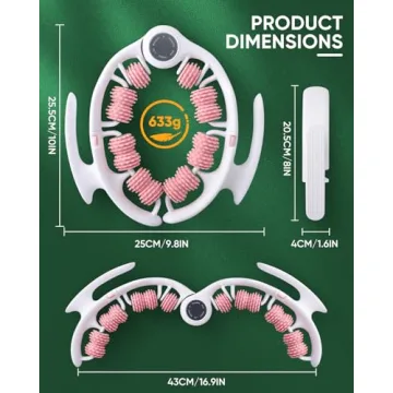 Cellulite Massager Roller for Pain Relief & Body Sculpting