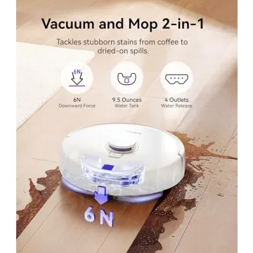 NARWAL Freo X Plus Robot Vacuum with Mopping and Smart Tech