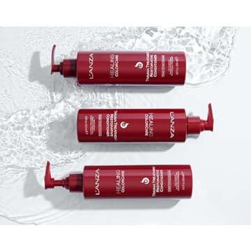 L'ANZA Healing ColorCare Trauma Treatment Restorative Conditioner, Extends Color Longevity, For Healthy and Vibrant Color with Split End Repair & Damaged Hair Treatment, Luxury Hair Care (6.8 Fl Oz)