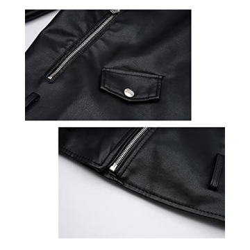 LY VAREY LIN Women's Faux Leather Jacket for Every Occasion