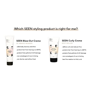 SEEN Curly Creme - Fragrance Free Curl Defining Cream