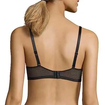 Hanes Women's Oh So Light Wireless T-Shirt Bra with ComfortFlex Fit and Comfort Foam