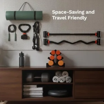 Jayflex Hyperbell Bundle - Versatile Dumbbell to Barbell System