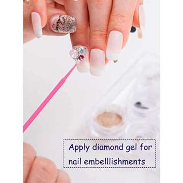 Kalolary 400 PCS Micro Applicator Brushes for Makeup & Crafts