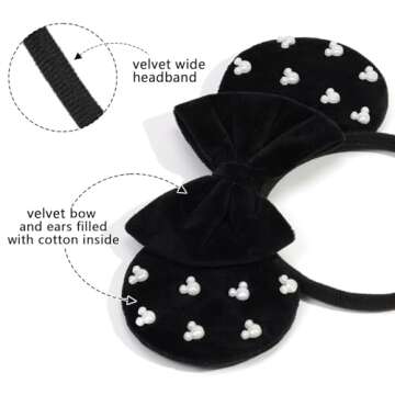 Ayesha Mouse Ears Headbands for Magical Adventures