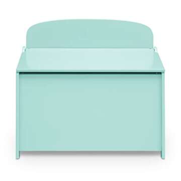 Delta Children MySize Deluxe Toy Box, Mint