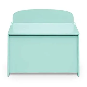 Delta Children MySize Deluxe Toy Box, Mint
