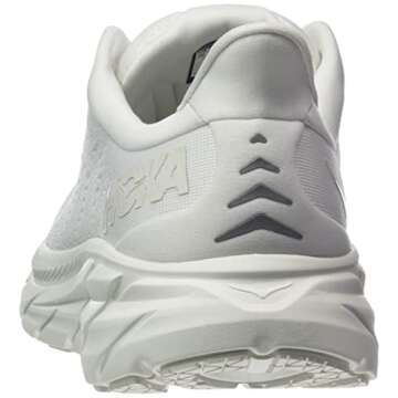 HOKA Clifton 8 Womens Shoes Size 6.5, Color: White/White