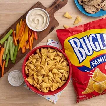 Bugles Original Crispy Corn Snacks Family Size 14.5 oz