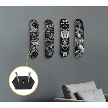 Hikeen Skateboard Wall Mount for Display and Storage