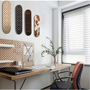 Hikeen Skateboard Wall Mount for Display and Storage