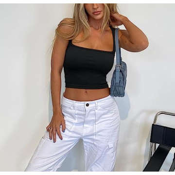 Meyeeka Crop Tops: Flattering Sleeveless Summer Style