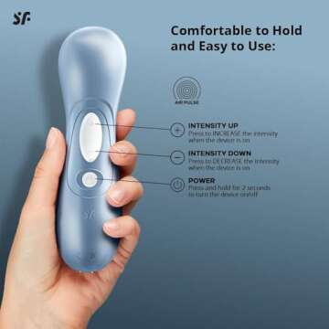 Satisfyer Pro 2 Vibrator Sex Toy | Adult Toys For Women | Clitoris Suction & Clitoral Stimulator | Sexual Pleasure Device | Couples Vibrators | Female Wellness | Best Woman Sextoy Sucking Couple Tools