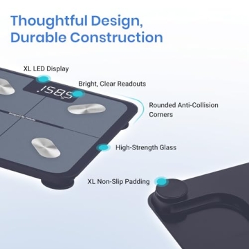 Etekcity Smart Scale: Accurate Body Weight & Fat Percentage