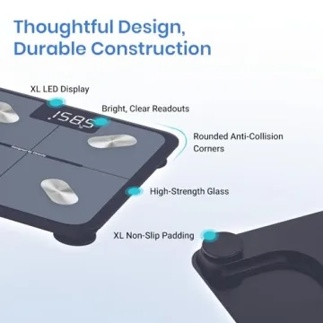 Etekcity Smart Scale: Accurate Body Weight & Fat Percentage