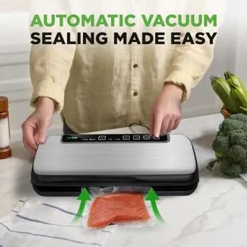 NutriChef Vacuum Sealer for Food Freshness and Value