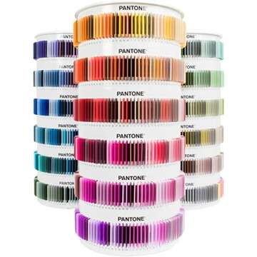 Vibrant Pantone Spot Colors Plastic Chips - Perfect for Design