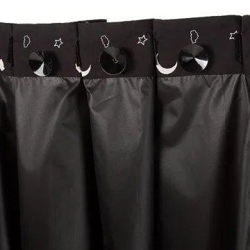 Portable Blackout Curtains with Suction Cups for Sleep