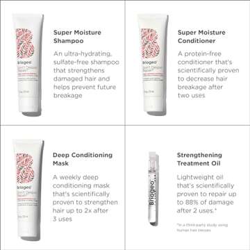 Briogeo Travel Hair Care Kit - Repair & Hydrate 4-Piece Set