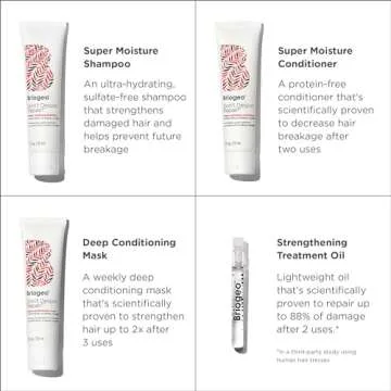 Briogeo Travel Hair Care Kit - Repair & Hydrate 4-Piece Set