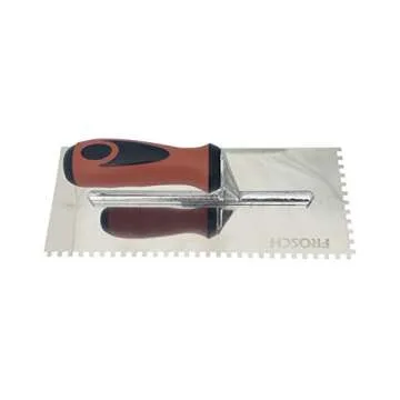 Durable Stainless Steel Tile Trowel with Comfort Grip