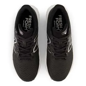 New Balance Women's Fresh Foam X Evoz V3 Running Shoe, Black/Silver Metallic, 10