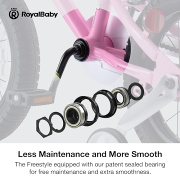 RoyalBaby Freestyle Kids Bike 18 Inch BMX for Kids