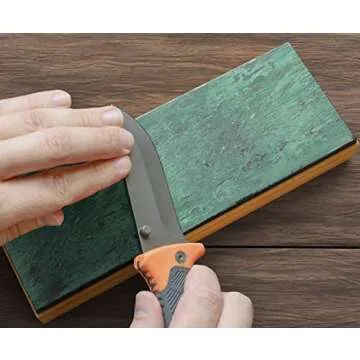 Sharp Pebble Premium Leather Strop for Knife Sharpening with Polishing Compound - Sharpening Strop for Knives, Straight Razor, Chisels - with eBook Guide