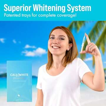 Cali White Teeth Whitening Gel Refills - Vegan Organic & Effective