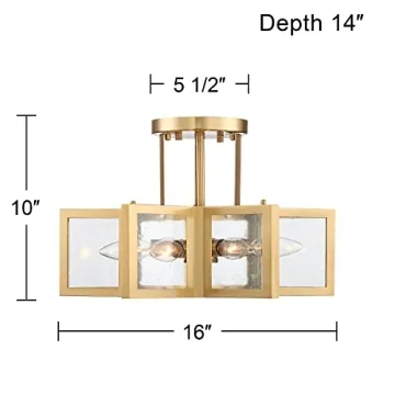 Possini Casa Star Ceiling Light - Modern Fixture 16 Inch Wide
