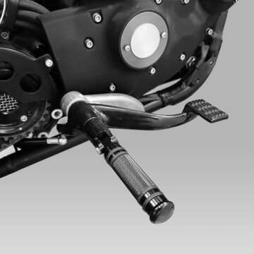 HDBUBALUS Motorcycle Foot Pegs for Harley Riders