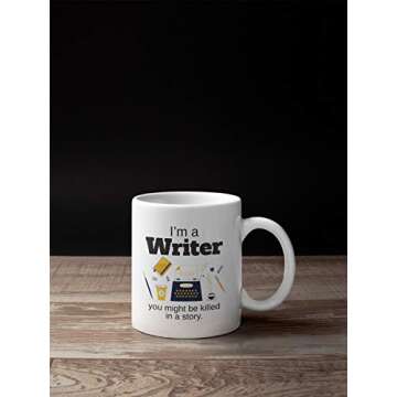 4 All Times I'm A Writer Coffee Mug for Writers