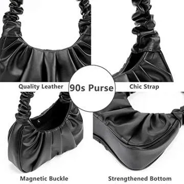 Chic Y2K Mini Vegan Leather Shoulder Bag for Women