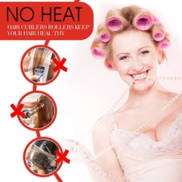Premium 12-Piece Hair Curlers Set for All Hair Types