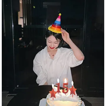 Vibrant 2.75in Red Number 3 Birthday Candle for Celebrations